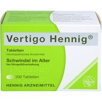 Vertigo Hennig Tabletten null