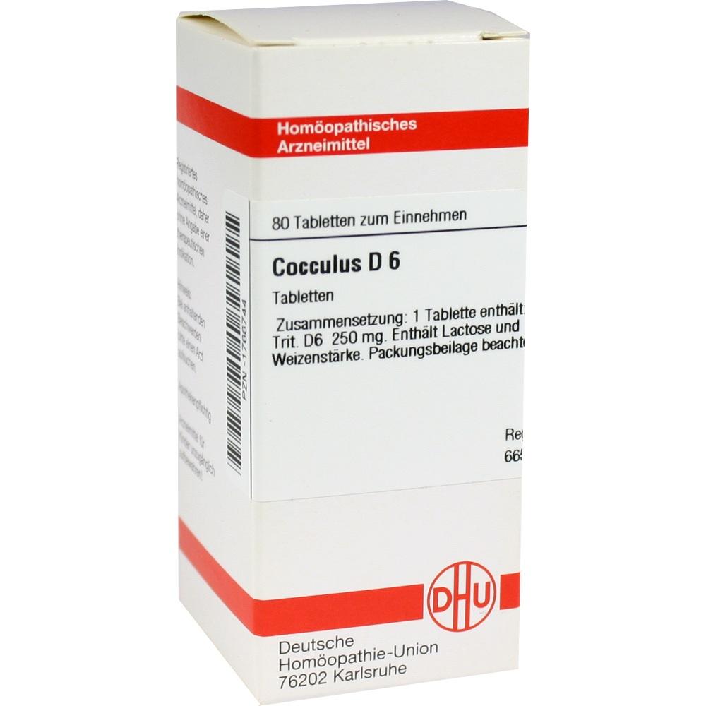 Cocculus D 6 80 St DHU-Arzneimittel bei onfy.de kaufen 01766744