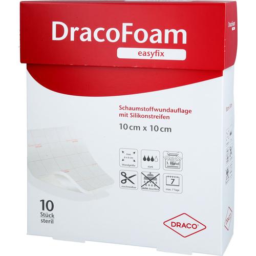 Dracofoam Easyfix Schaumstoff Wundauflage 10x10cm 10 St Dr. Ausbüttel bei onfy.de kaufen 19156839