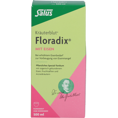 Floradix mit Eisen 500 ml SALUS Pharma bei onfy.de kaufen 20121160