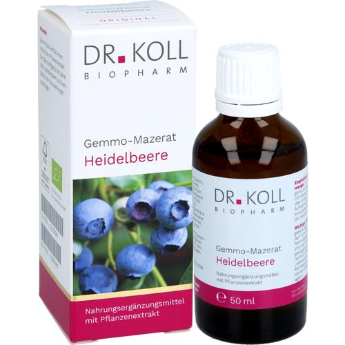 Gemmo-Mazerat Heidelbeere Dr. Koll Vacci.myrtillus 50 ml Dr. Koll Biopharm bei onfy.de kaufen 20059981