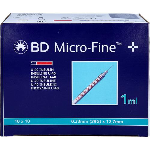 Bd Micro-Fine+ Insulinspr.1 ml U40 12.7 Mm 100 St ACA Müller/ADAG Pharma bei onfy.de kaufen 17615680