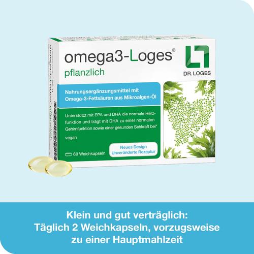 Omega3-Loges Pflanzlich 120 St Dr. Loges bei onfy.de kaufen 13980425