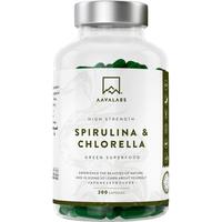 Aavalabs Spirulina & Chlorella Komplex Vegan null