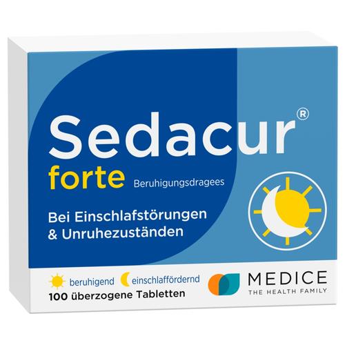Sedacur forte bei Einschlafstörungen & Unruhezuständen 100 St MEDICE Arzneimittel Pütter bei onfy.de kaufen 06876733