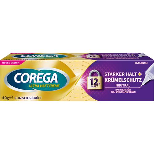 Corega Ultra Haftcreme Starker Halt + Krümelschutz 40 g Haleon Germany bei onfy.de kaufen 19283992