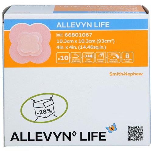 Allevyn Life 10.3x10.3 cm Silikonschaumverband 10 St Param bei onfy.de kaufen 19904709