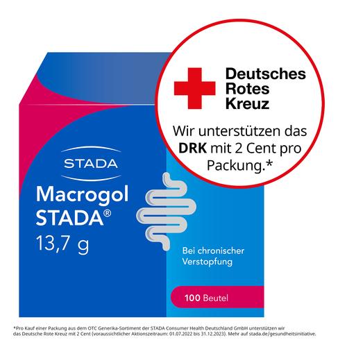 Macrogol Stada 13.7G Pul.z.herst.e.lsg.z.einnehmen 100 St STADA Consumer Health Deutschland bei onfy.de kaufen 15616592