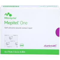 Mepitel One 6x7 cm Silikon Netzverband null
