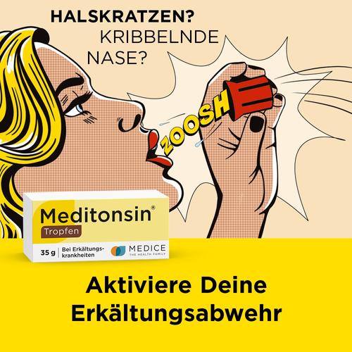 Meditonsin Tropfen bei ersten Anzeichen einer Erkältung  35 g MEDICE Arzneimittel Pütter bei onfy.de kaufen 10192710