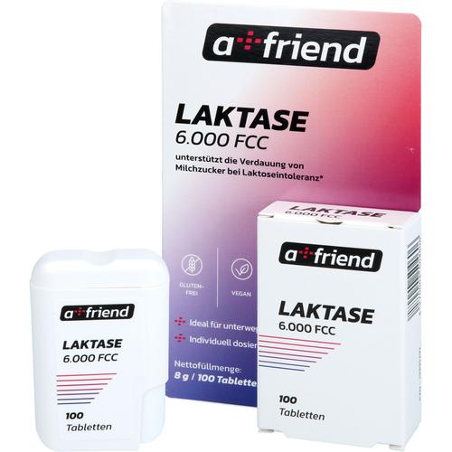A Friend Laktase 6.000 Fcc bei Laktoseintoleranz 100 St MedGoNET bei onfy.de kaufen 19495292