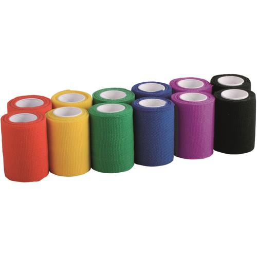 Haftex-Farbmix 6cmx4M Gelb-Rot-Lila-Blau-Grün-Schw 12 St Höga-Pharm bei onfy.de kaufen 18812721