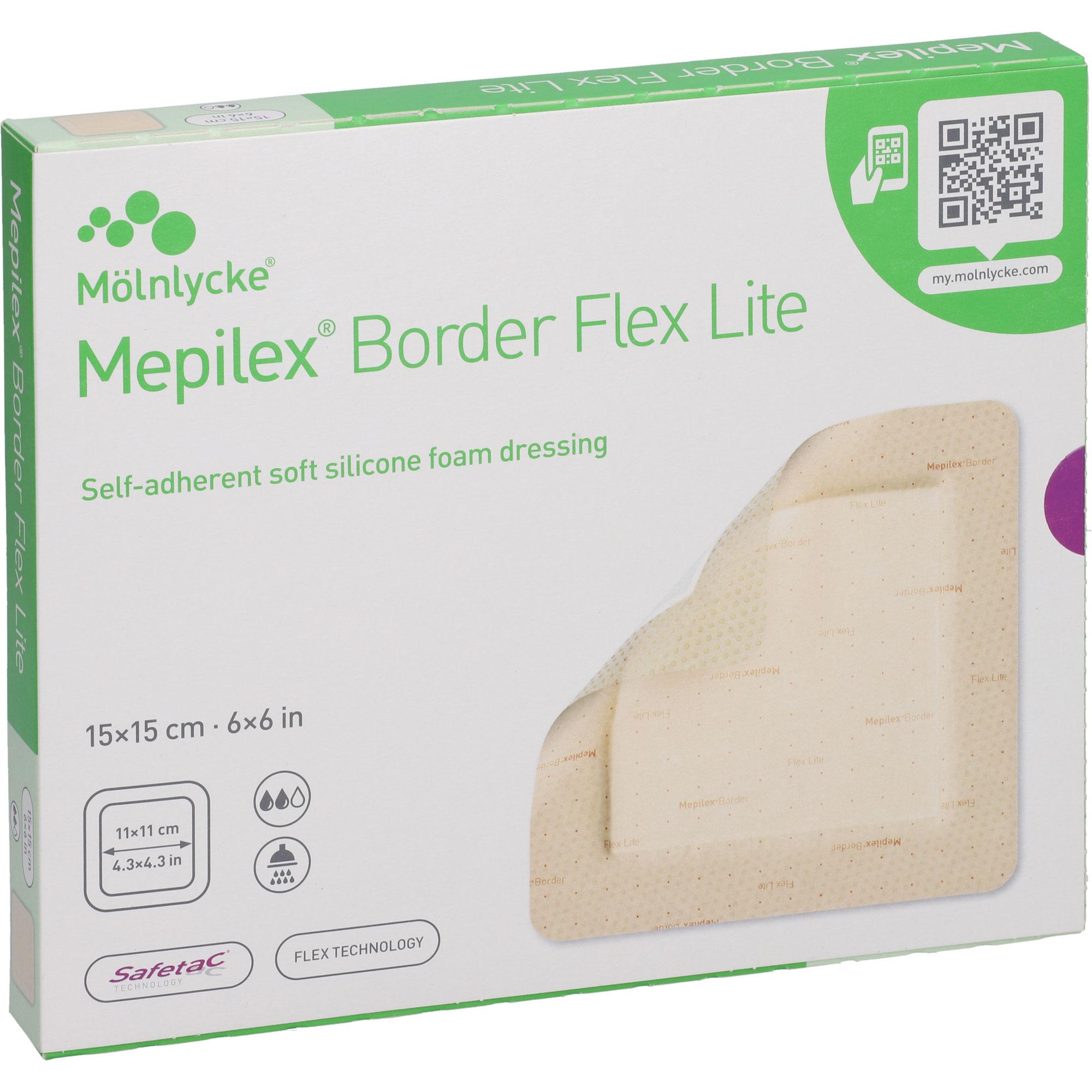 Mepilex 15x15 Border Flex Lite 5 St ApoHomeCare bei onfy.de kaufen 19362125