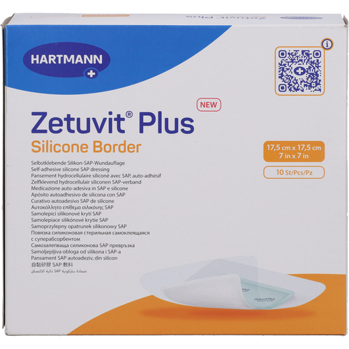Zetuvit Plus Silicone Border 17.5x17.5cm 10 St ApoHomeCare bei onfy.de kaufen 20016411