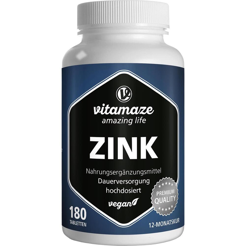 Zink 25 mg Hochdosiert Vegan null