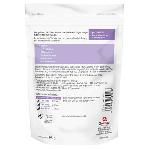 Doppelherz für Tiere Relax Complex für Hunde 30 St Queisser Pharma bei onfy.de kaufen 18450146