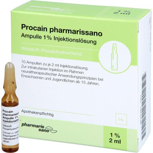 Procain Pharmarissano Ampulle 1% 2 ml 10x2 ml medphano Arzneimittel bei onfy.de kaufen 16816198