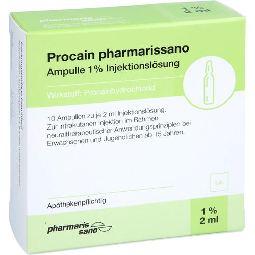 Procain Pharmarissano Ampulle 1% 2 ml 10x2 ml medphano Arzneimittel bei onfy.de kaufen 16816198