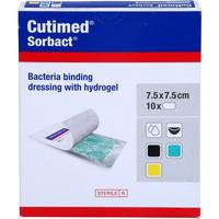 Cutimed Sorbact Gel Kompressen 7.5x7.5 cm null