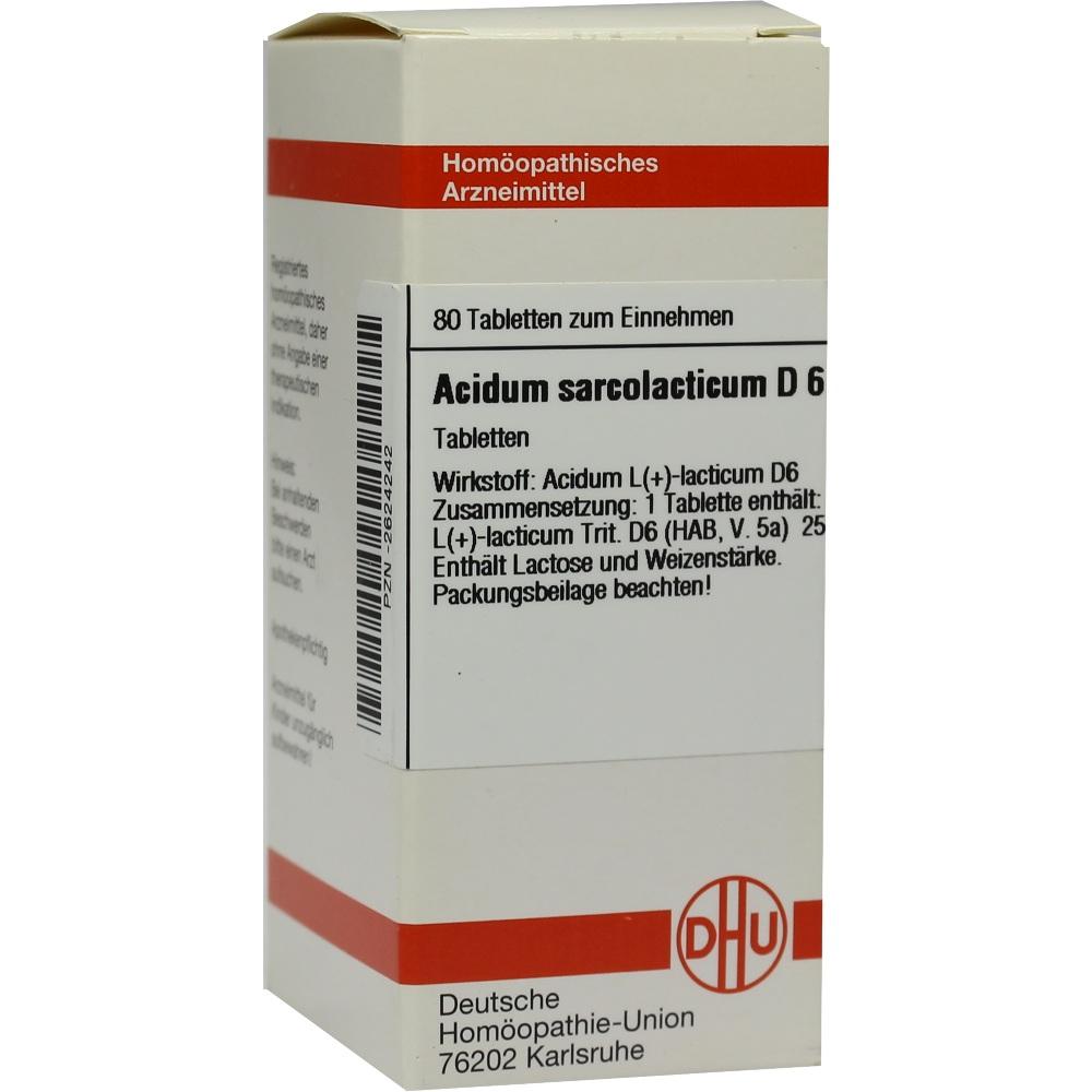 Acidum Sarcolactic D 6 80 St DHU-Arzneimittel bei onfy.de kaufen 02624242