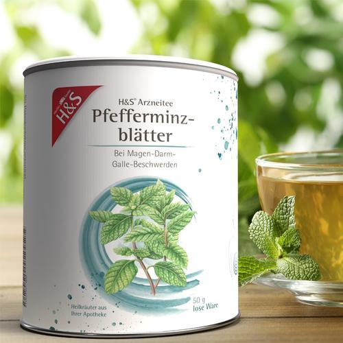 H&S Pfefferminzblätter (loser Tee) 50 g H&S Tee - Gesellschaft bei onfy.de kaufen 10355313