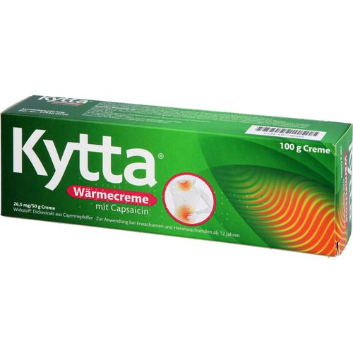 Kytta Wärmecreme mit Capsaicin 26.5 mg/50 G Creme 100 g WICK Pharma - Zweigniederlassung der Procter & Gamble bei onfy.de kaufen 18776505