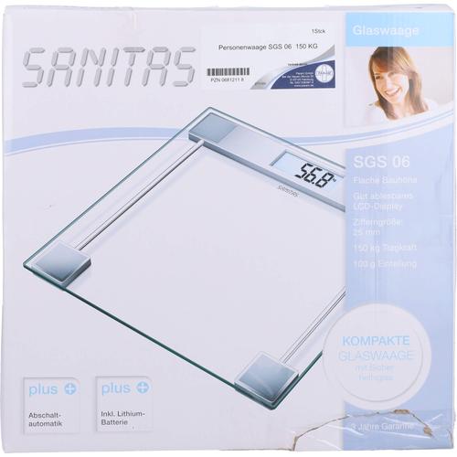 Personenwaage Sgs 06 150Kg Glas 1 St Param bei onfy.de kaufen 06812118