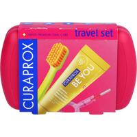 Curaprox Travel-Set Rot null