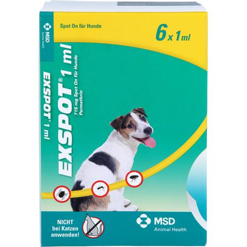 Exspot Vet 6x1 ml Intervet Deutschland Gmbh bei onfy.de kaufen 00055840