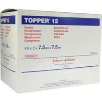 Topper 12 Steril 7.5 x 7.5 cm null
