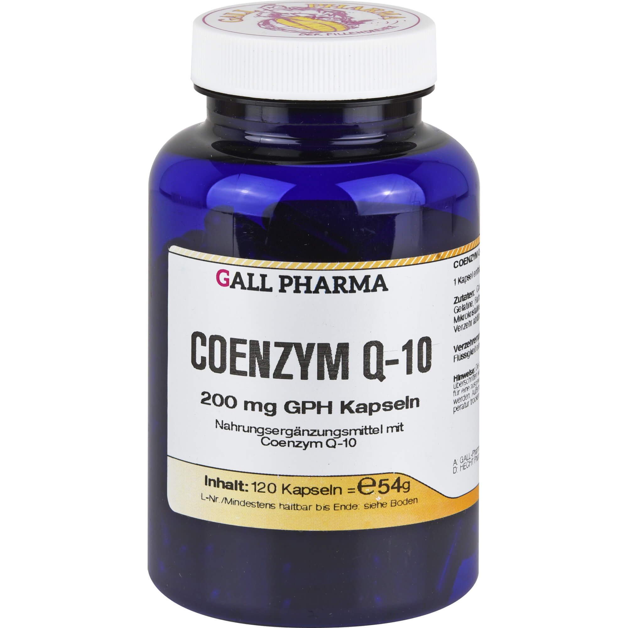 Coenzym-Q-10 200mg Gph null
