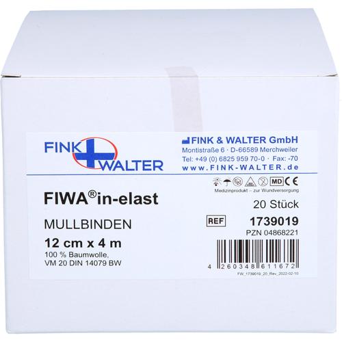 Mullbinden 100% Baumwolle 12cmx4M 20 St Fink & Walter bei onfy.de kaufen 04868221