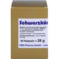 Schwarz Kümmel Oel null