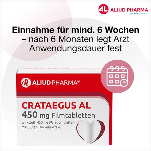 Crataegus Al 450mg Filmtabletten 50 St ALIUD Pharma bei onfy.de kaufen 00013178