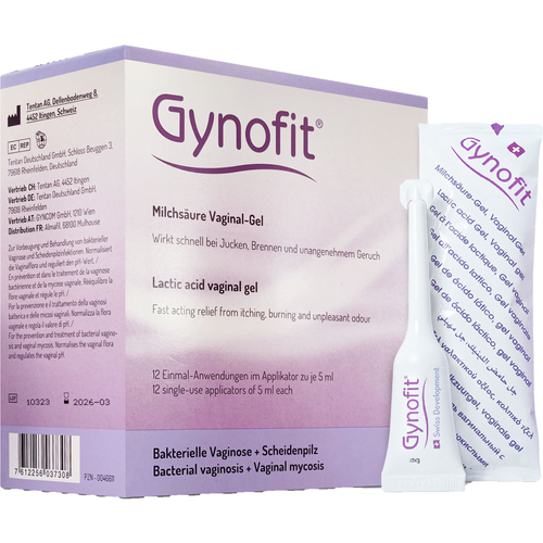 Gynofit Vaginal-Gel mit Milchsäure 12x5 ml Tentan Deutschland bei onfy.de kaufen 18671309
