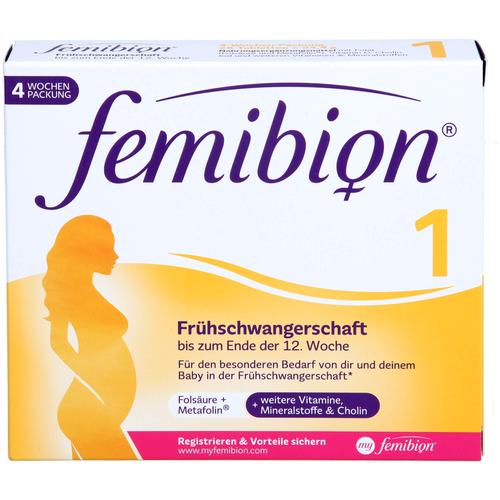 Femibion 1 Frühschwangerschaft Tabletten 28 St Junek Europ-Vertrieb GmbH Zweigniederlassung bei onfy.de kaufen 16329340