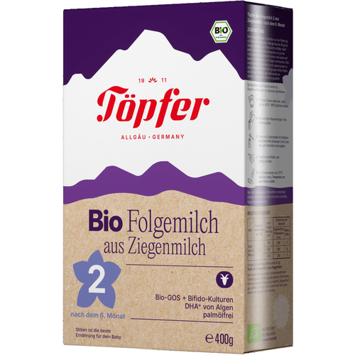 Töpfer Bio Folgemilch Auf Ziegenmilchbasis 2 400 g TÖPFER bei onfy.de kaufen 10283358