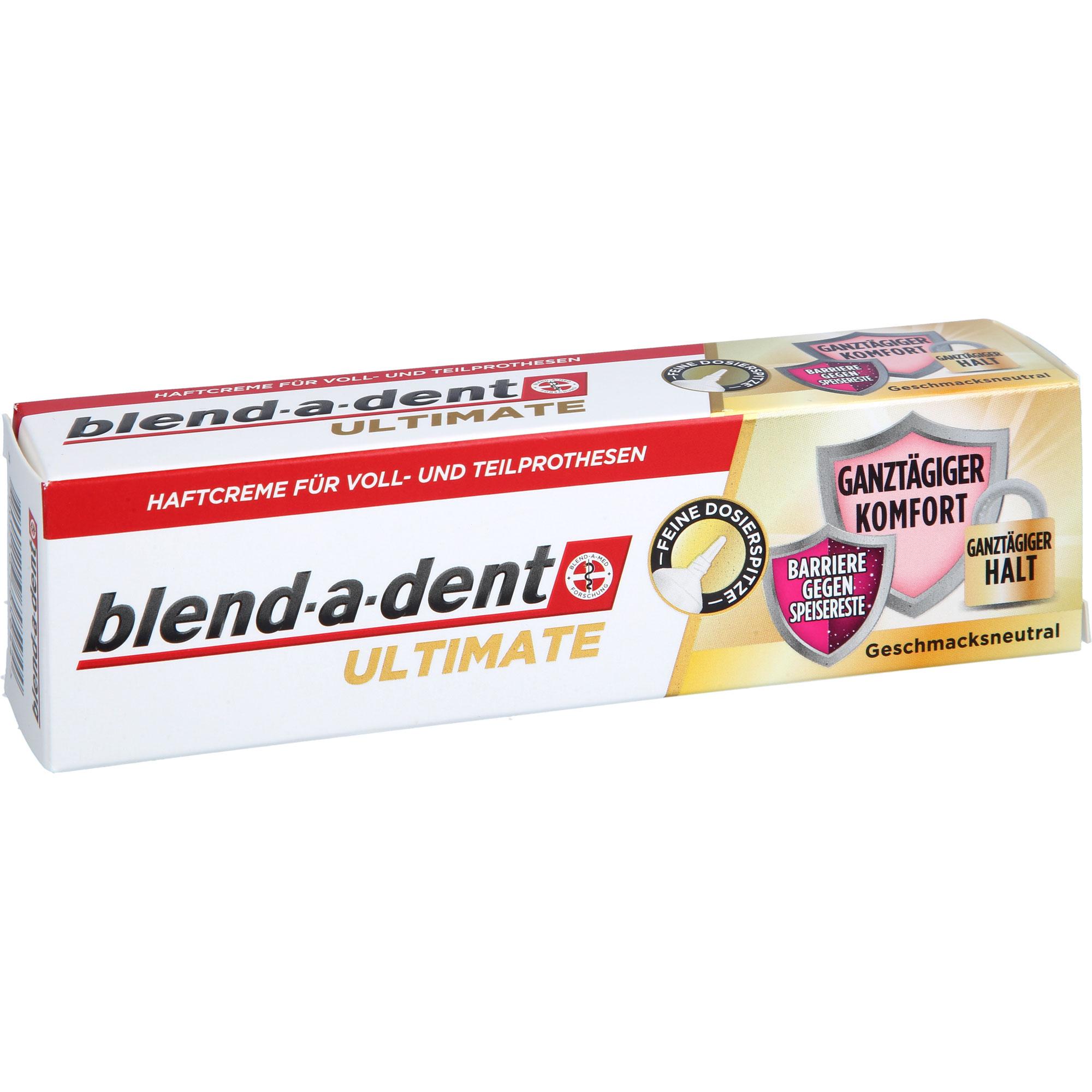 Blend-A-Dent Ultimate Haftcreme Geschmacksneutral 40 g WICK Pharma - Zweigniederlassung der Procter & Gamble bei onfy.de kaufen 19683651