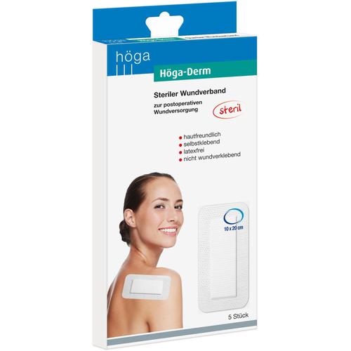 Höga-Derm Steriles Pflaster 100x200 Mm 5 St Höga-Pharm bei onfy.de kaufen 18294249
