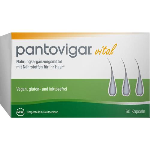Pantovigar Vital Kapseln mit Nährstoffen für Haare 60 St Merz Therapeutics bei onfy.de kaufen 19363627