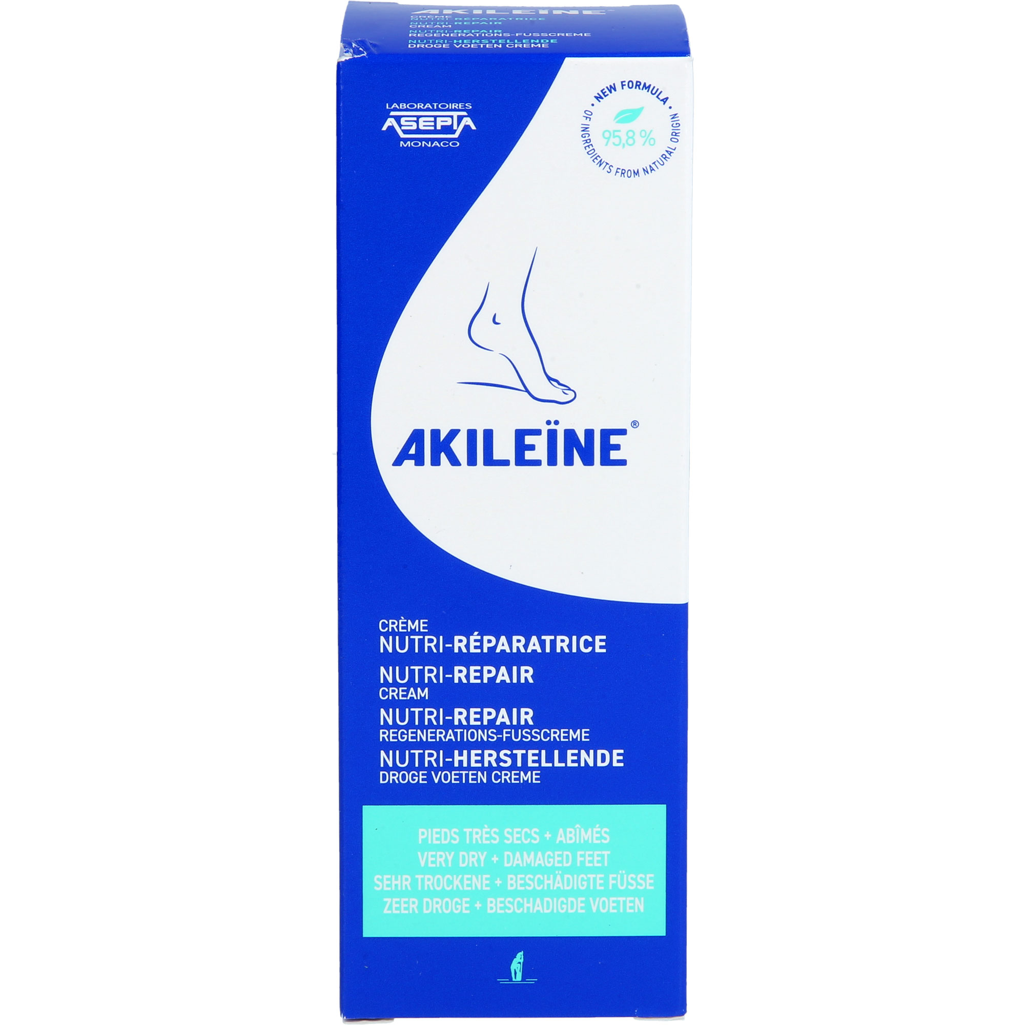 Akileine Nutri-Repair Regenerations-Fusscreme null