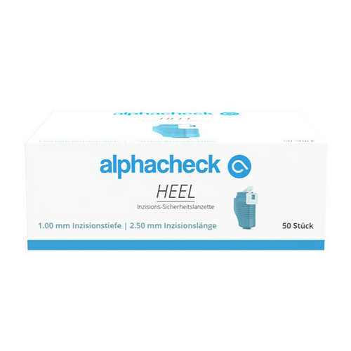 Alphacheck Heel Inzisions-Sicherheitsla1.00x2.50Mm 50 St Berger Med bei onfy.de kaufen 16840280
