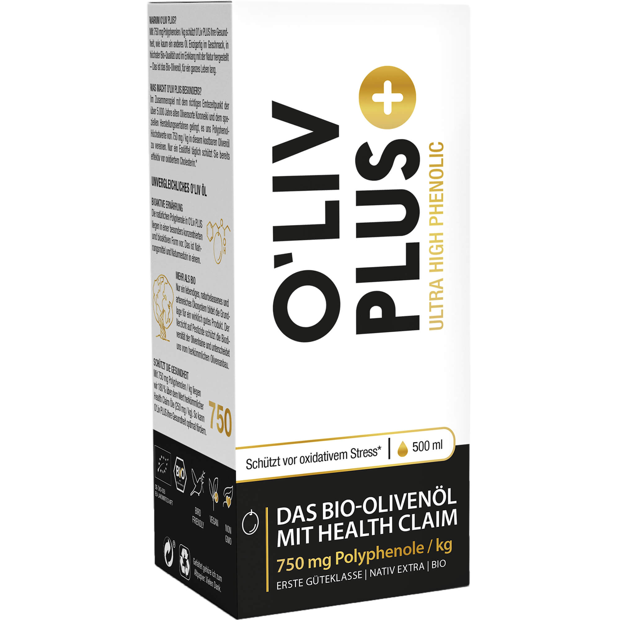 Oliv Plus High Phenolic Bio Olivenöl null