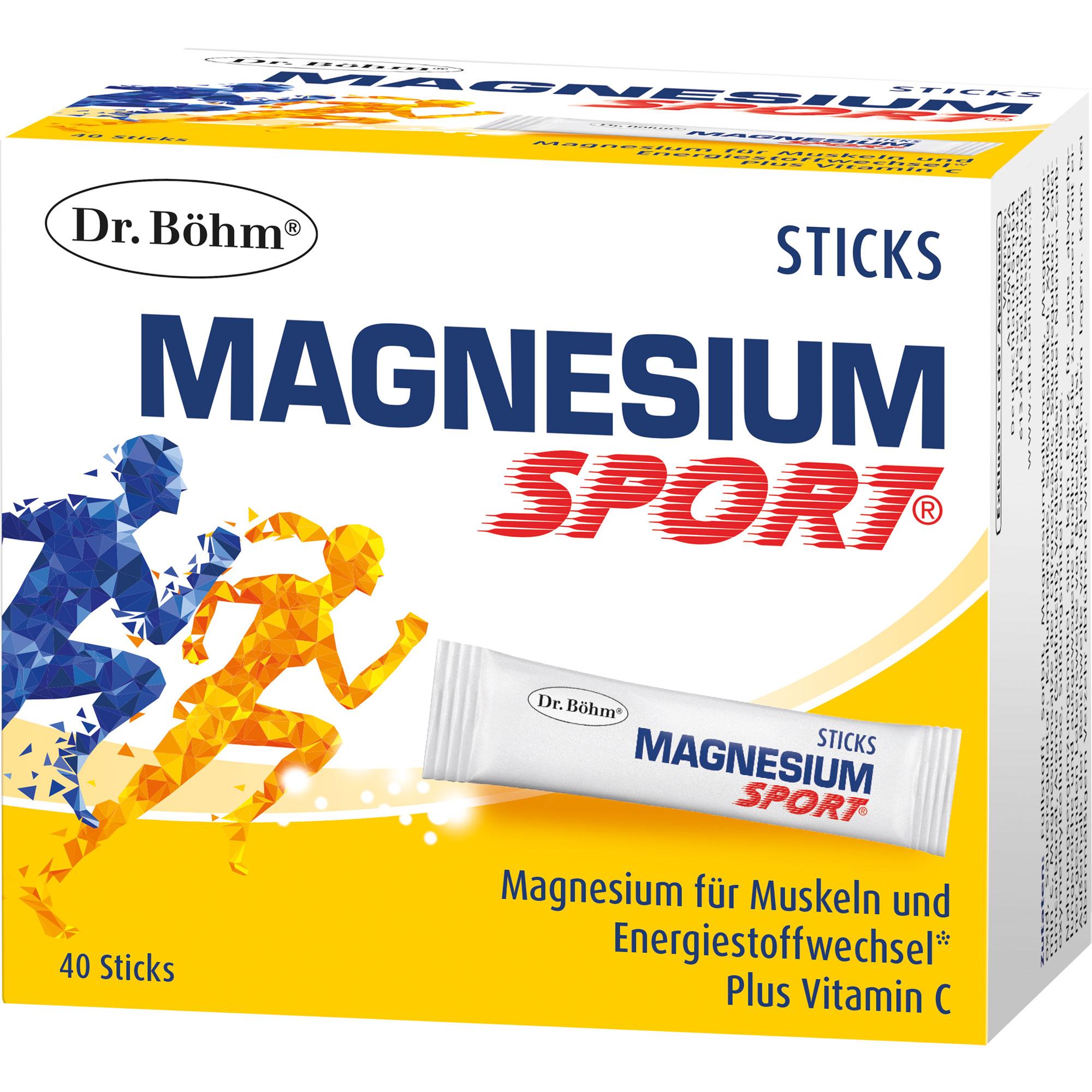 Dr. Böhm Magnesium Sport Sticks 40x1.5 g Apomedica Pharmazeutische Produkte bei onfy.de kaufen 19373235