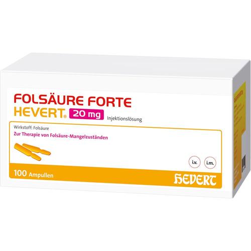 Folsäure Forte Hevert 20 mg 100x2 ml Hevert-Arzneimittel bei onfy.de kaufen 19831577
