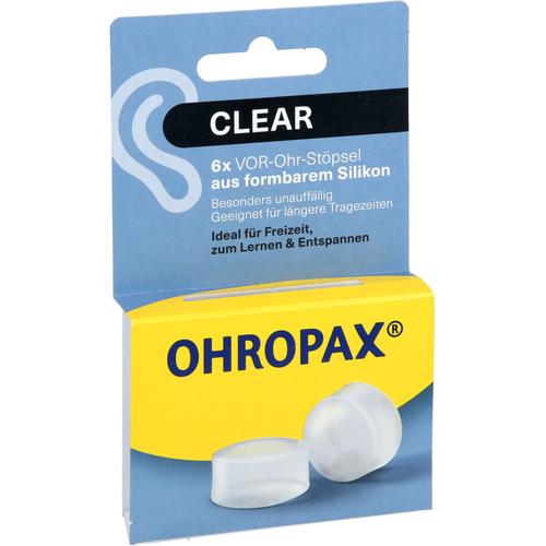 Ohropax Clear Silikon Vor-Ohr Stöpsel 6 St OHROPAX bei onfy.de kaufen 19412739