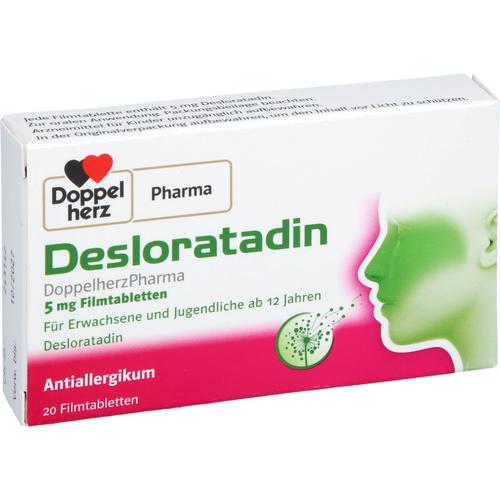 Desloratadin Doppelherzpharma 5 mg 20 St Queisser Pharma bei onfy.de kaufen 18677200