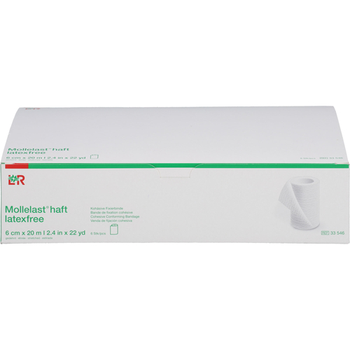 Mollelast Haft Latexfrei Weiß 6cm x 20M Gedehnt 6 St Lohmann & Rauscher bei onfy.de kaufen 09885939