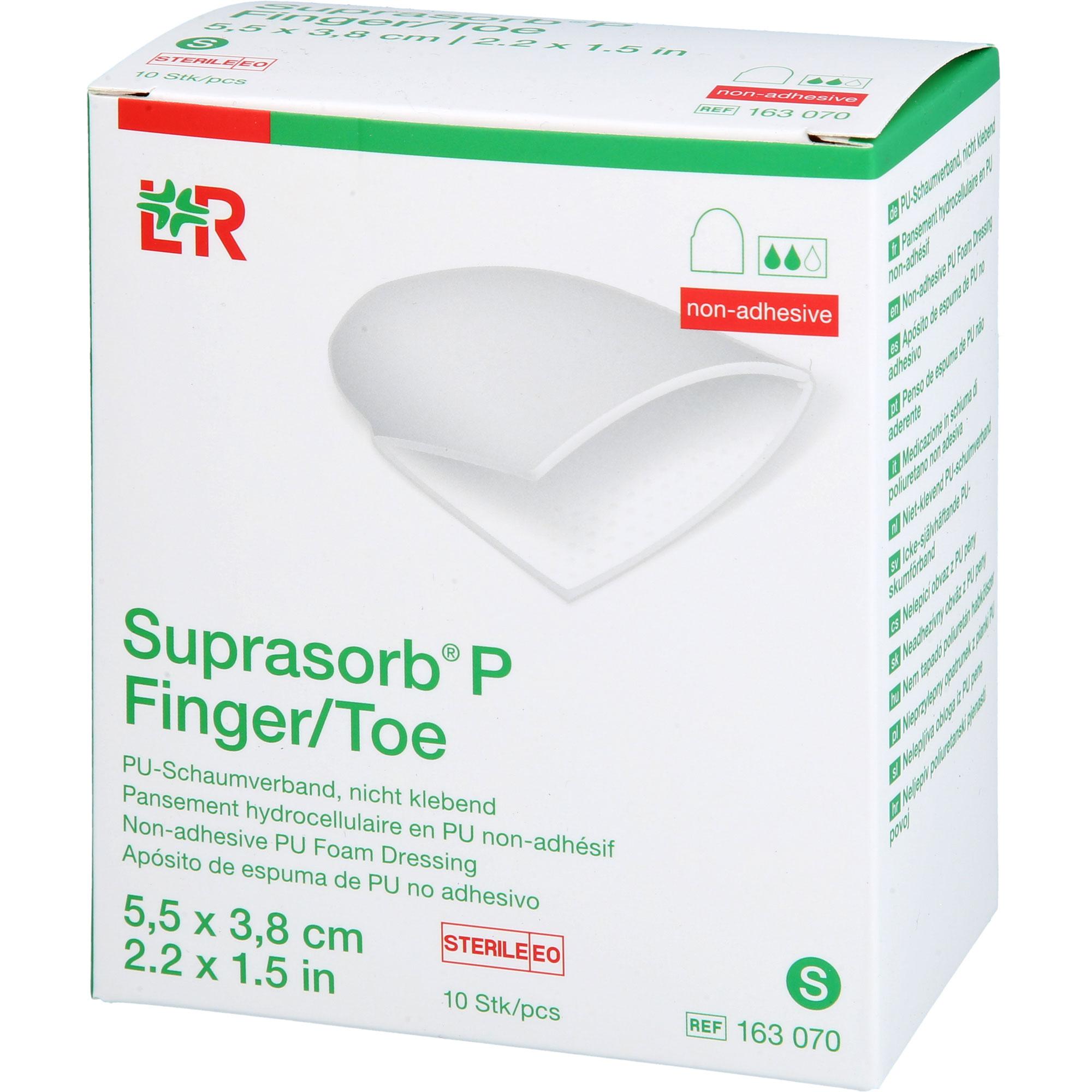 Suprasorb P Finger/Toe Steril Gr. S 10 St Lohmann & Rauscher bei onfy.de kaufen 19283940