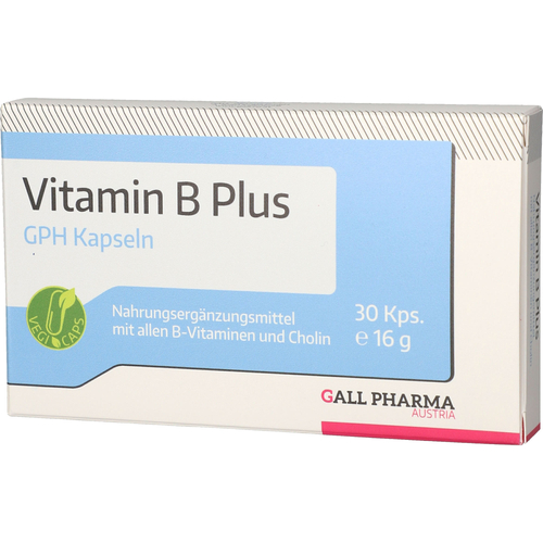 Vitamin B Plus Gph Kapseln 30 St Hecht-Pharma bei onfy.de kaufen 12737384